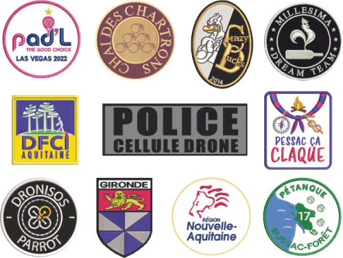 Broderie écusson - Brodata Plus Broderie écusson - Brodata Plus