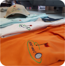 Broderie sur polos et casquettes - Brodata Plus
