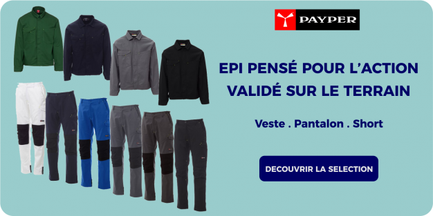 Découvrez notre sélection de vêtements et équipements personnalisés pour entreprises, collectivités et artisans