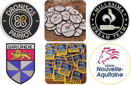 Ecussons brodés - Brodata Plus