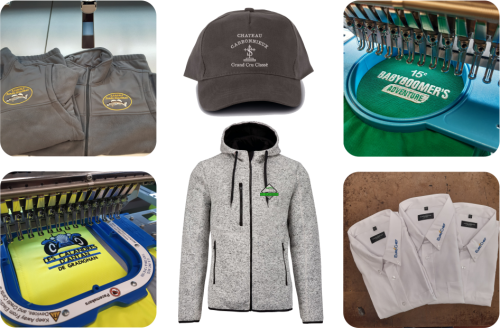 Broderie directe sur vêtements et accessoires- Brodata Plus